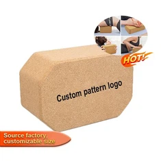 Korķa jogas ķieģelis